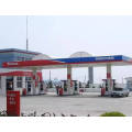 Acier Frame Gas Station Canopy